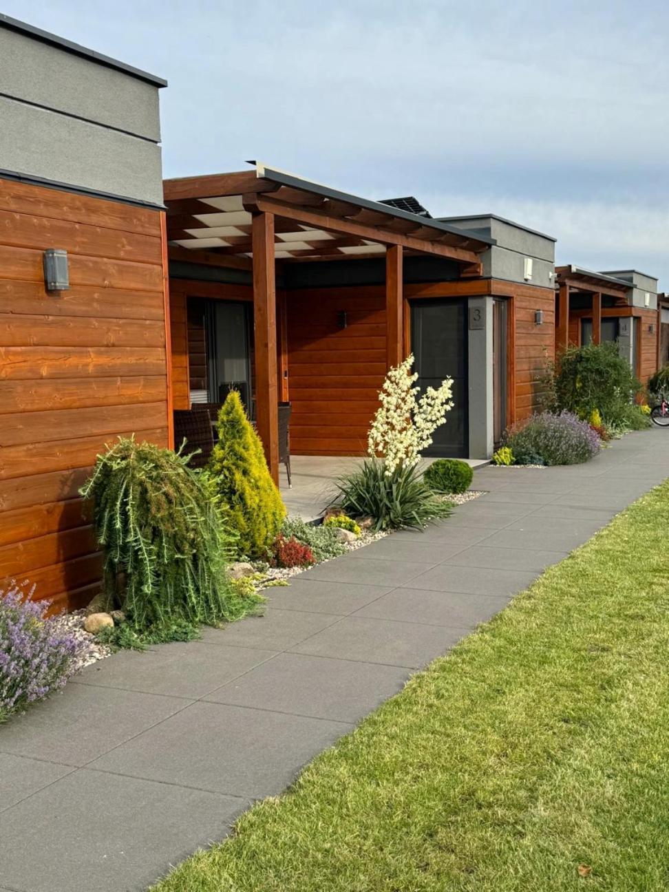 Cisza Bungalows Village / Blisko Natury Nowecin Kültér fotó